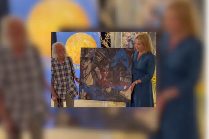 Всесвітньо відомий художник Іван Марчук передав свою картину Музею історії Києва