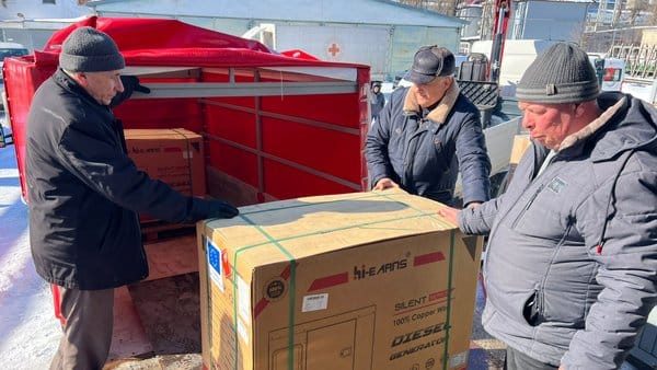 Червоний Хрест надав електрогенератори соціальним установам Київської області. 2