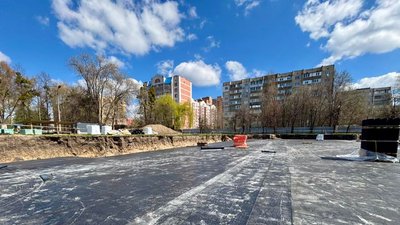 Біла Церква: Під футбольним полем облаштують сховище для коледжу. 11