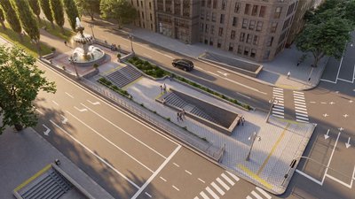 Замість Леніна: у серці Києва з’явиться оаза відпочинку з водограєм.