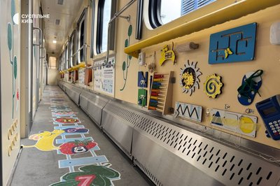 Ігри та вечірня казка: Укрзалізниця запускає шість дитячих вагонів