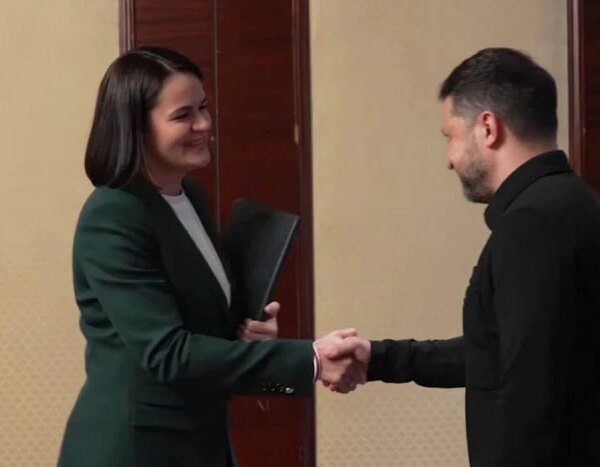 Зеленський провів зустріч із білоруською опозиціонеркою Тихановською