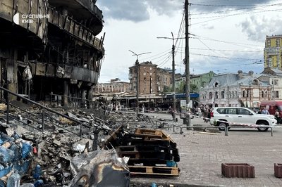 Пошкоджений бізнес в Шевченківському та Подільському районах Києва