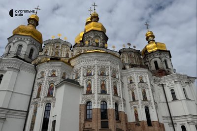 Працювали усю ніч: у Києво-Печерській лаврі тривають аварійно-відновлювальні роботи