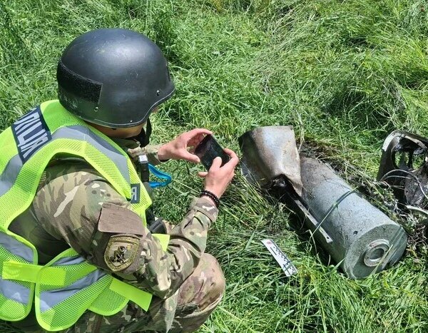В Шевченковском районе обнаружен боевой элемент российского “Герани” (фото)