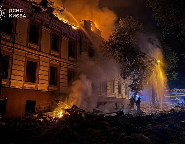 Київ зазнав однієї з наймасштабніших атак. Зеленський звернувся до партнерів