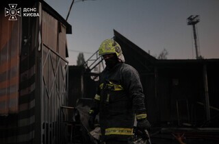 ДСНС завершила роботи в Києві та продемонструвала ліквідацію наслідків. 12