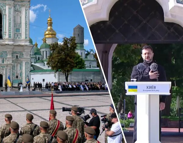 Україна святкує 35-ту річницю своєї Незалежності: завершилися святкові заходи у столиці (відео)