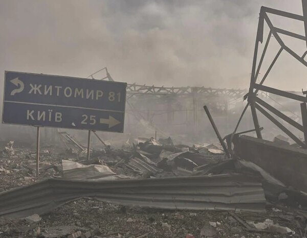 Пересування Житомирською трасою частково налагоджено