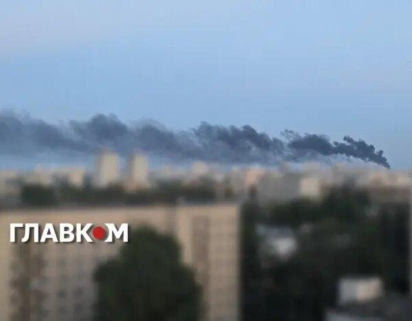 Російські війська знову завдали удару по Києву. Уламки впали на офісну будівлю, одна людина загинула (додано нову інформацію)