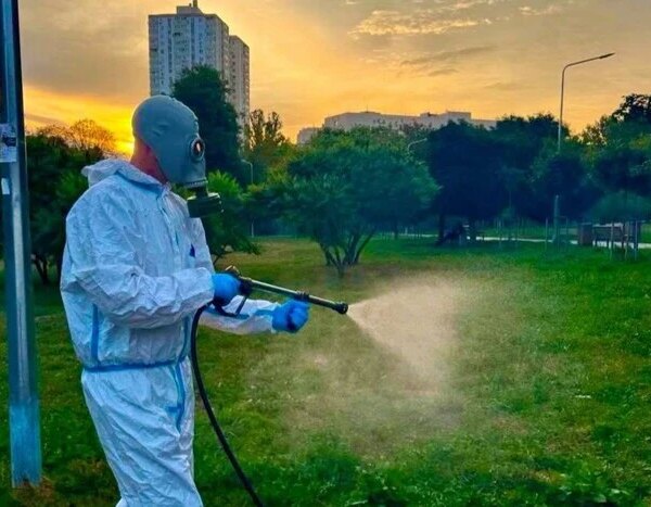 Обробка від кліщів у парках Солом’янського району: місця та терміни проведення