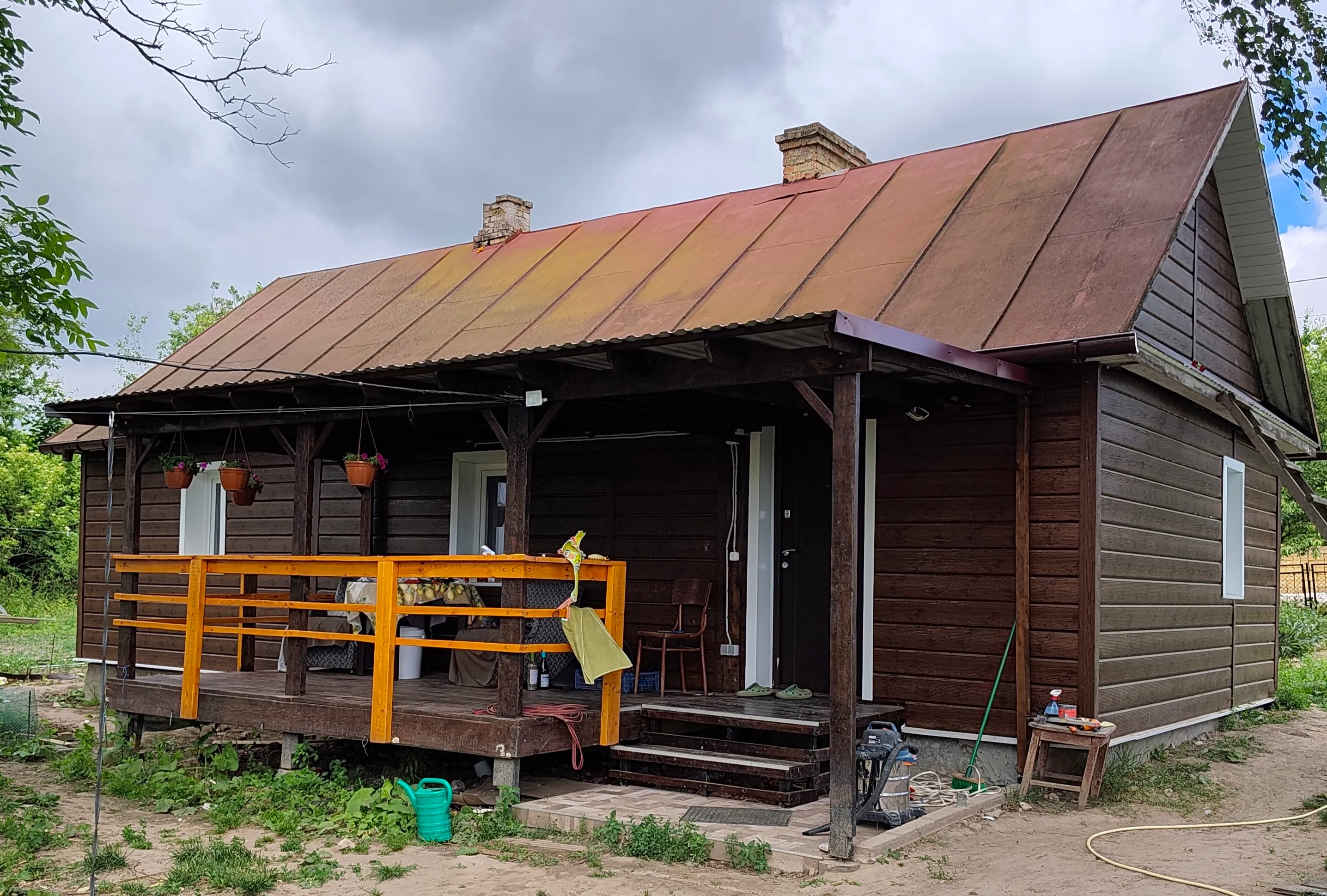 Військові перетворили куплену за $4 тис. хату на затишний дім 8 Будинок після перевтілення