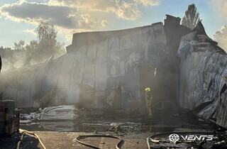 Російський удар знищив завод вентиляційного обладнання