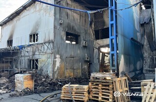 Російський удар знищив завод вентиляційного обладнання 9