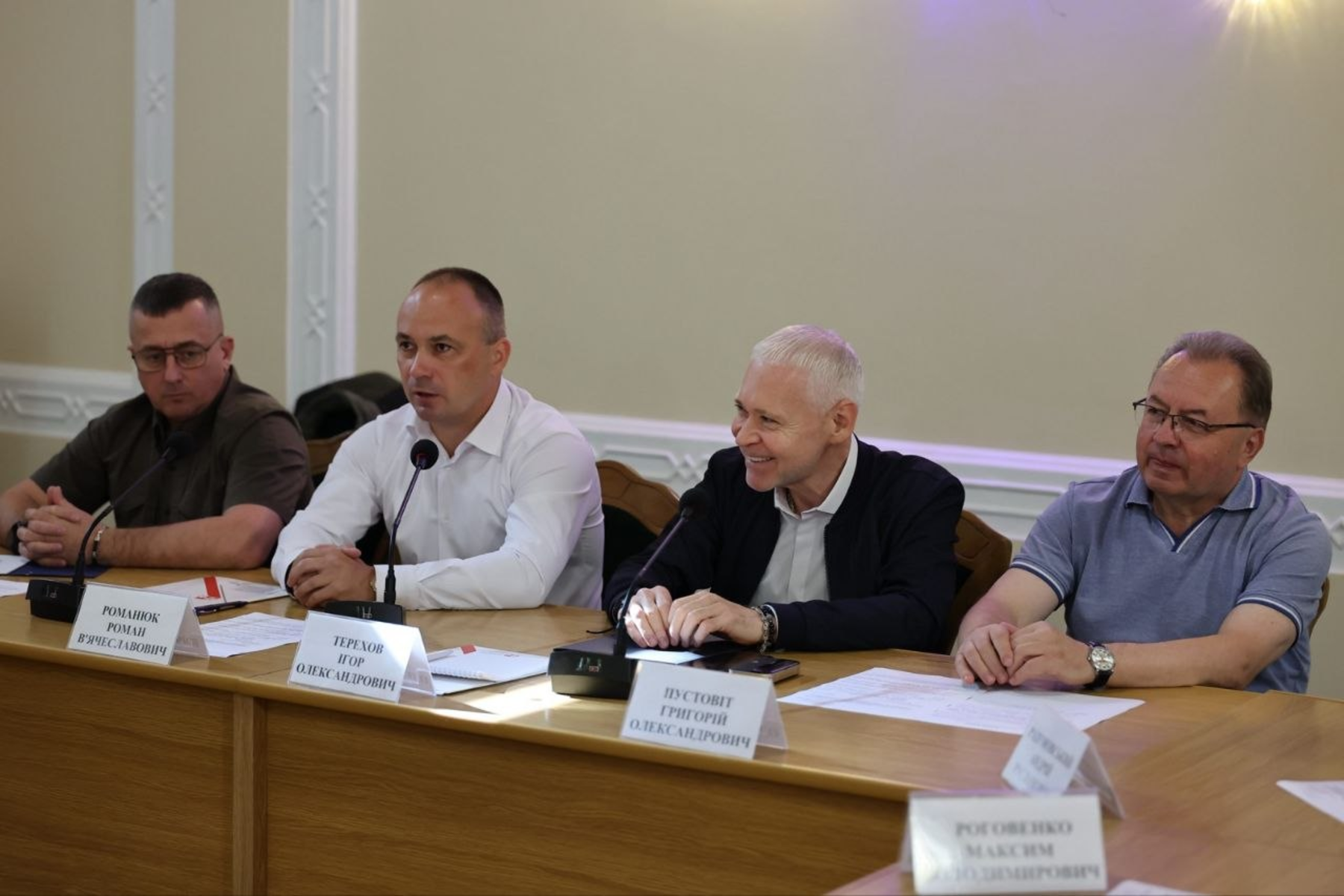 Харківський міський голова побував у Луцьку 7 Ігор Терехов обговорює економічні питання з представниками бізнесу