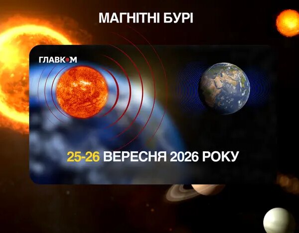 Магнітні бурі 25-26 вересня: прогноз