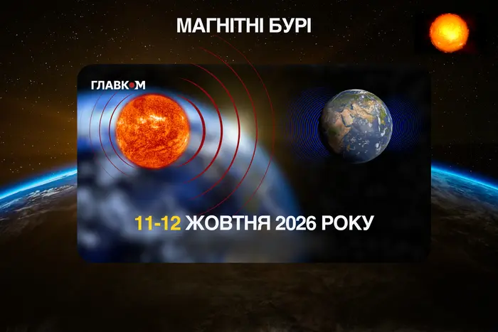 Магнітні бурі: прогноз на 11-12 жовтня 2026 року